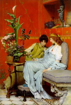自信 ロマンチックなサー・ローレンス・アルマ・タデマ Oil Paintings